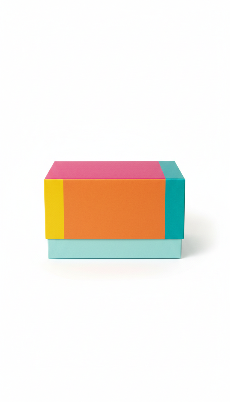 Paper collage workshop box